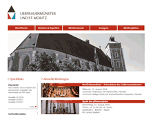Tablet Screenshot of muenster-ingolstadt.de